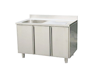 單星盆柜連趟門柜 尺寸:1800x700x950mm